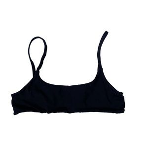 Black San Lorenzo Bikini Top